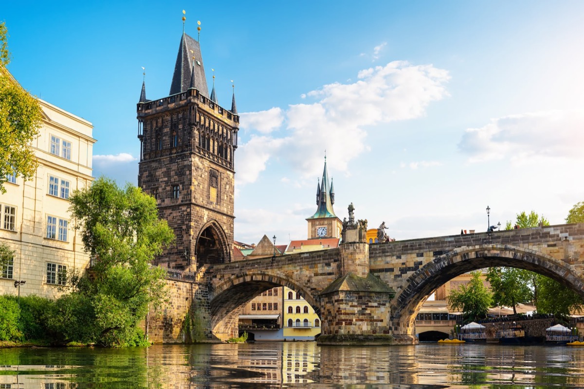 Karlův most a Staroměstská mostecká věž